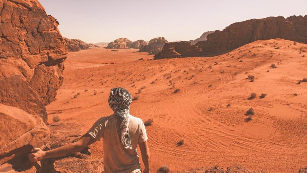 Bedouin Campsite & Tours Hotell Wadi Rum Eksteriør bilde